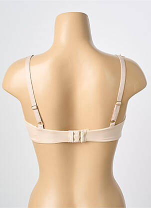 Soutien-gorge effet matière satinée haut soutien-gorge moulé beige TRIUMPH femme