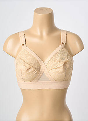 Soutien-gorge effet matière satinée haut soutien-gorge emboitant chair PLAY'UP femme