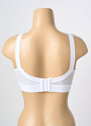 Soutien-gorge effet matière satinée haut soutien-gorge emboitant blanc PLAY'UP femme