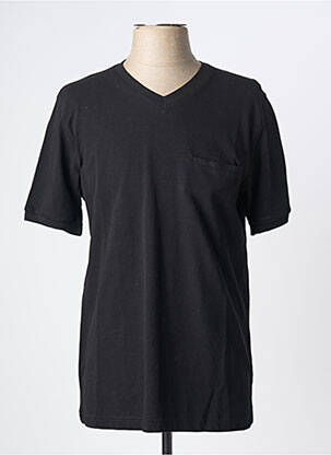 T-shirt coupe cintrée manches courtes noir LOUIS VICTOR homme