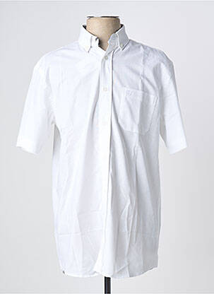 Chemise manches courtes poches blanc ARMORIAL homme