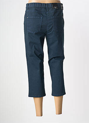 Pantacourt stretch taille normale bleu STARK femme