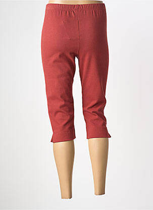 Corsaire taille élastique taille normale orange ARMOR LUX femme
