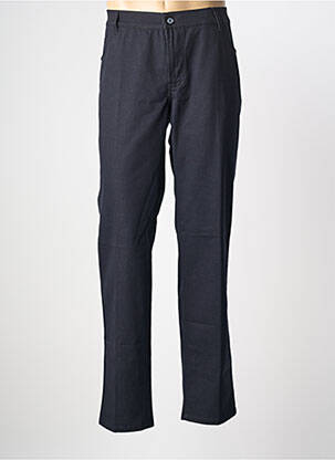 Pantalon chino tissage popeline taille normale bleu PIONEER homme