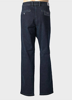 Pantalon chino tissage popeline taille normale bleu PIONEER homme
