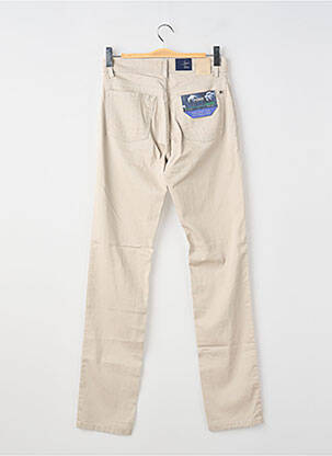 Jeans coupe slim poches taille normale beige PIONEER homme