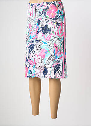 Jupe mi-longue rose RABE femme