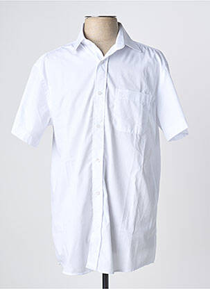 Chemise manches courtes blanc ARMORIAL homme