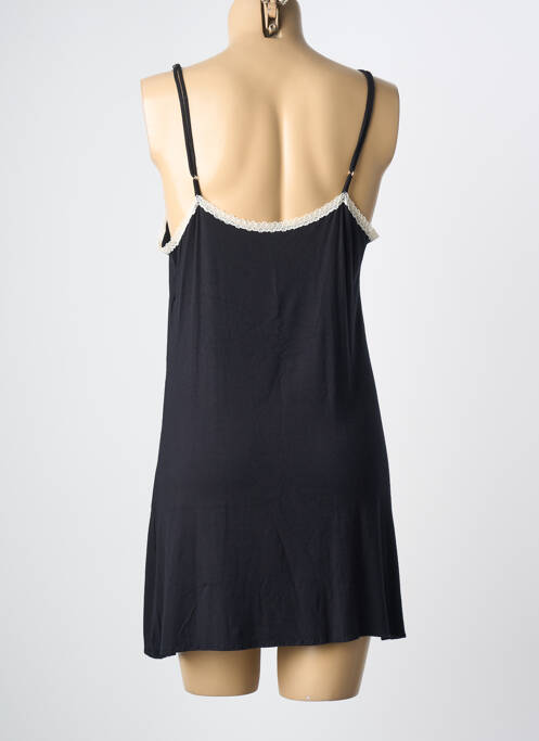 Nuisette/combinette stretch noir LINGERIE ELIZABETH femme