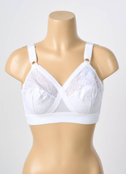 Soutien-gorge sans armature haut soutien-gorge emboitant blanc PLAY'UP femme