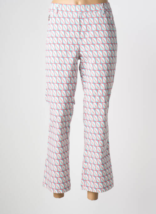 Pantalon 7/8 taille élastique taille normale rose STARK femme