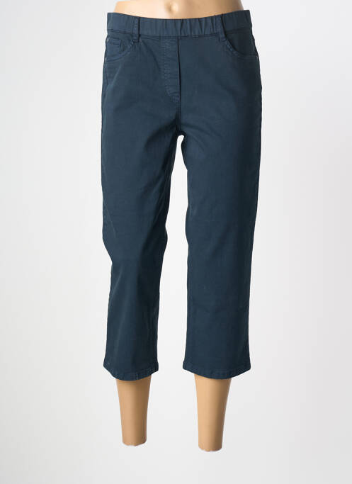 Pantacourt stretch taille normale bleu STARK femme