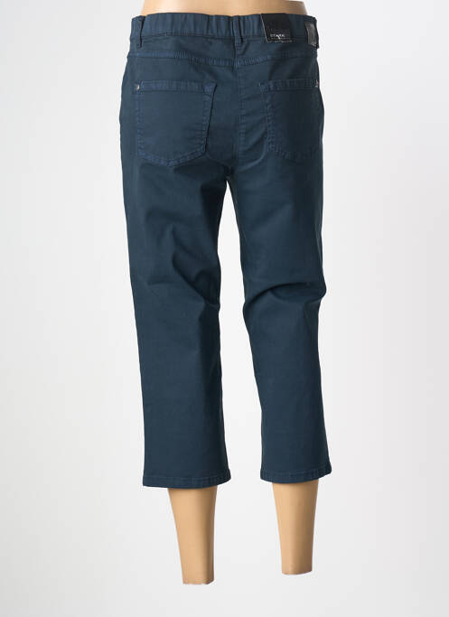 Pantacourt stretch taille normale bleu STARK femme