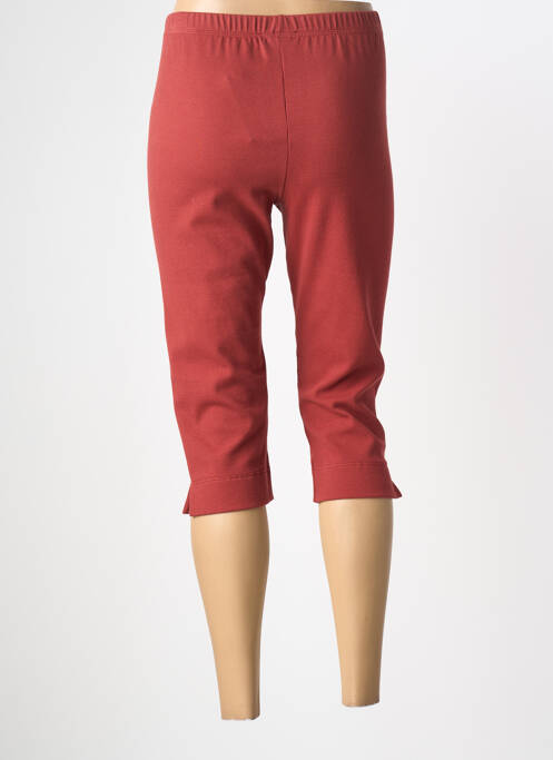 Corsaire taille élastique taille normale orange ARMOR LUX femme