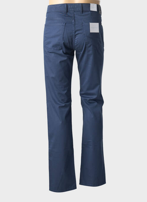 Pantalon slim tissage popeline taille normale bleu PIONEER homme