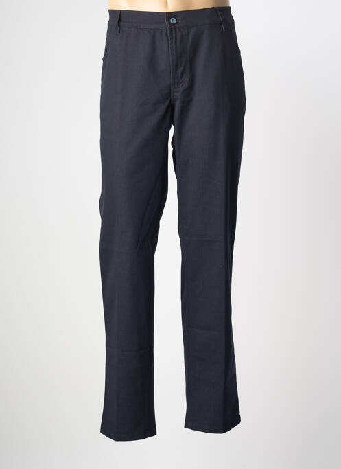 Pantalon chino tissage popeline taille normale bleu PIONEER homme
