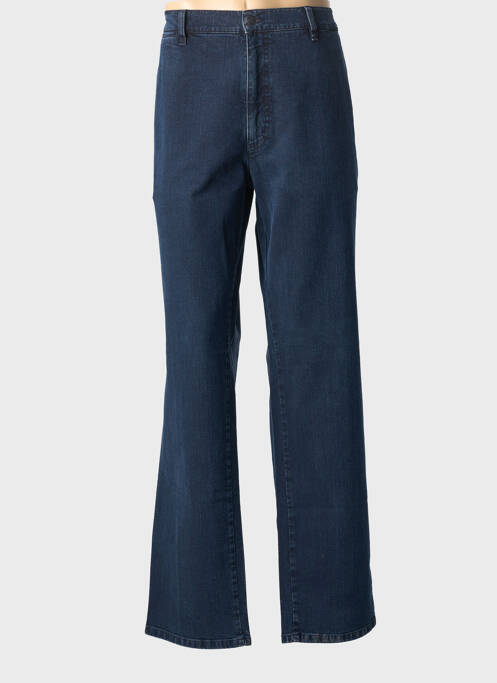 Pantalon chino taille à pinces taille basse bleu PIONEER homme