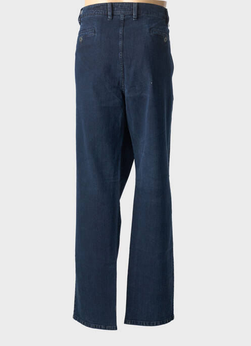 Pantalon chino taille à pinces taille basse bleu PIONEER homme