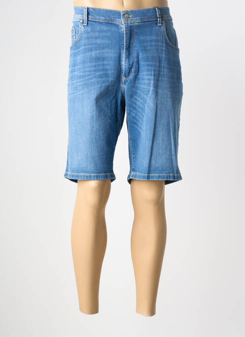 Bermuda tissage denim taille normale bleu PIONEER homme