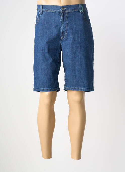 Bermuda tissage denim bleu PIONEER homme