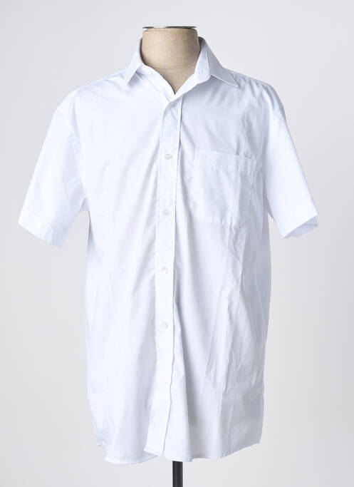 Chemise manches courtes blanc ARMORIAL homme