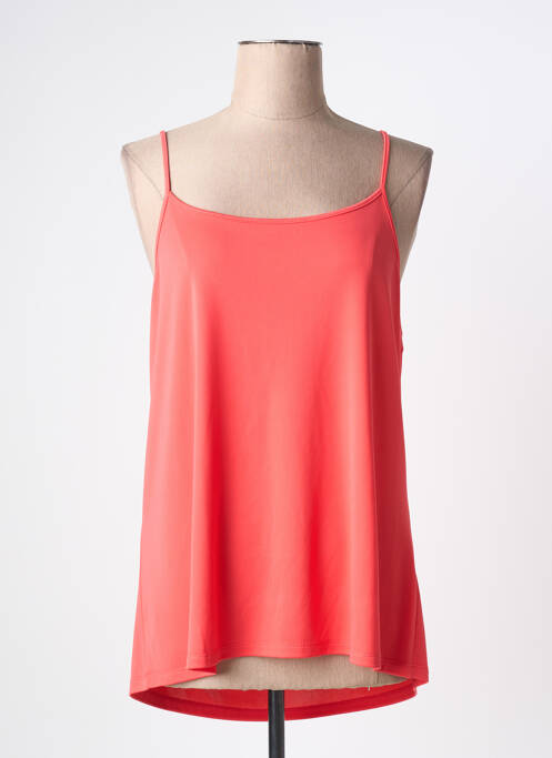 Top orange DANEVA femme