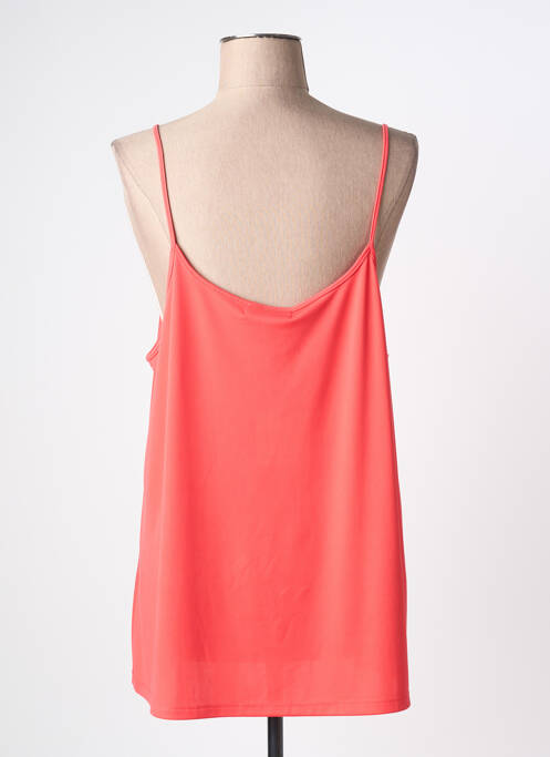 Top orange DANEVA femme