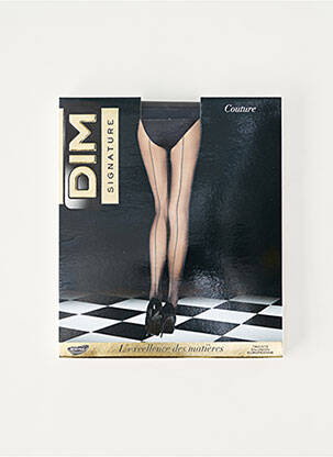 Collants stretch noir DIM femme