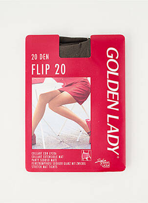 Collants stretch gris GOLDEN LADY femme