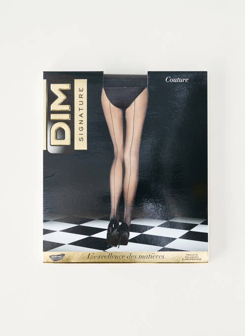 Collants stretch noir DIM femme