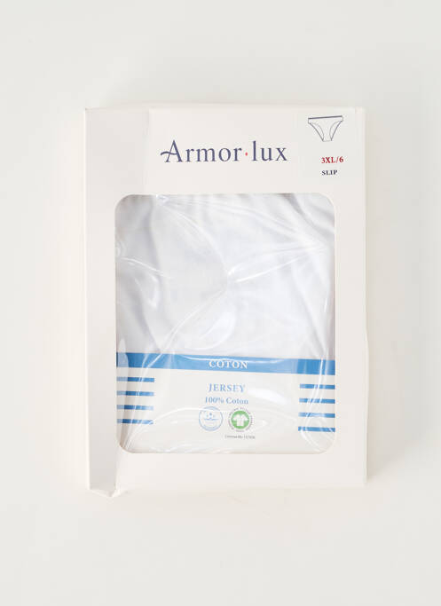 Culotte stretch blanc ARMOR LUX femme