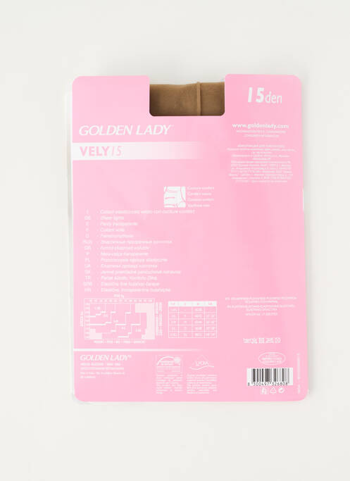 Collants chair GOLDEN LADY femme