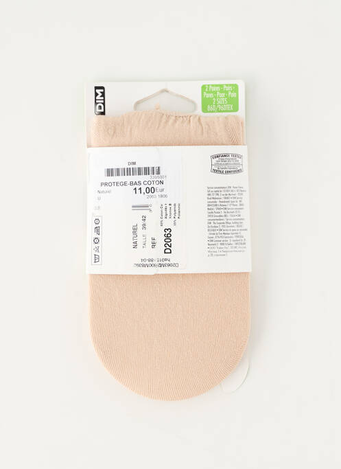 Chaussettes chair DIM femme