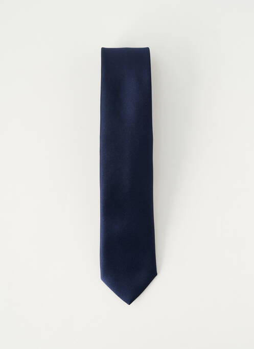 Cravate bleu CLAUDE GABRIEL homme