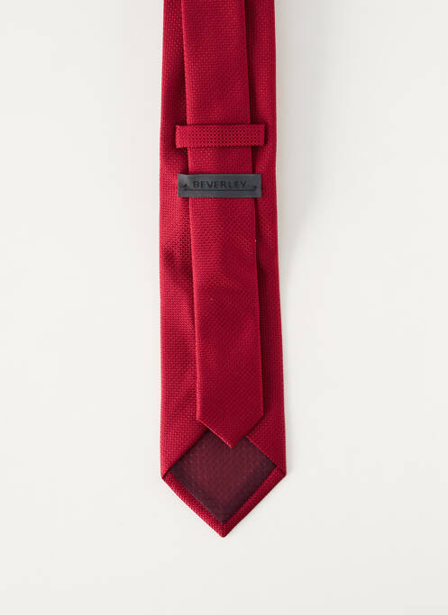 Cravate rouge BEVERLEY homme