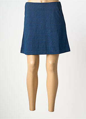 Jupe courte poches bleu B.YOUNG femme