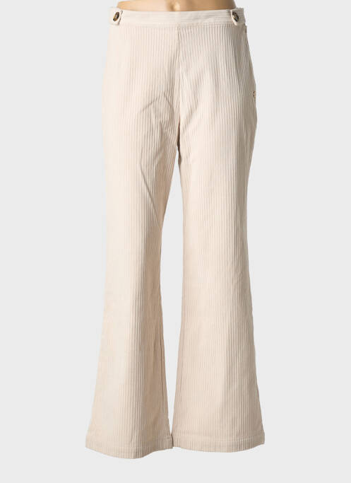 Pantalon flare taille normale taille normale beige LES TROPEZIENNES PAR M.BELARBI femme