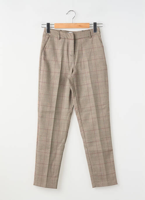 Pantalon chino beige MORGAN femme
