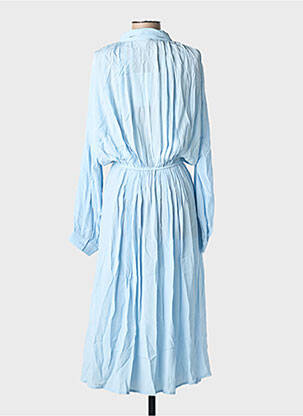 Robe longue manches longues manches longues bleu ARTLOVE femme