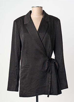Blazer coupe cintrée noir B.YOUNG femme