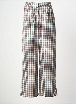 Pantalon droit taille élastique vert LAURE + MAX femme
