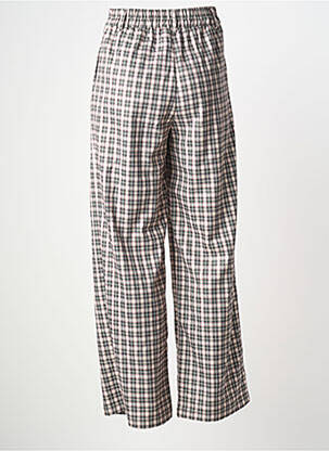 Pantalon droit taille élastique vert LAURE + MAX femme