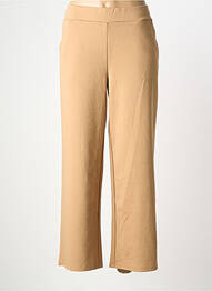 Pantalon 7/8 taille élastique beige B.YOUNG femme