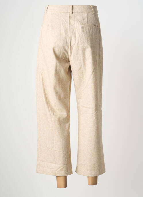 Pantalon 7/8 beige RUE MAZARINE femme