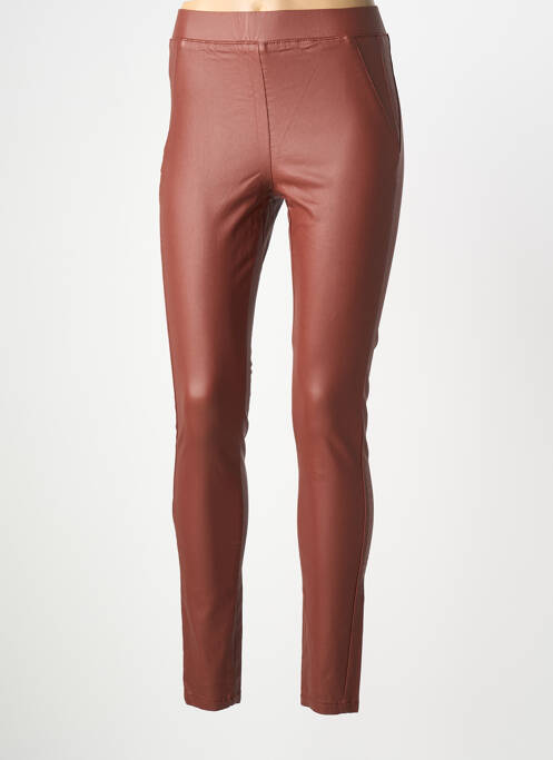 Pantalon slim marron B.YOUNG femme