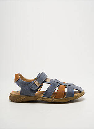 Sandales/nu pieds bout rond bout rond bleu BOPY garcon