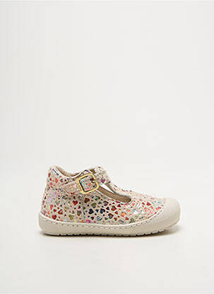 Bottillons fermeture boucle(s) bout rond beige BOPY fille