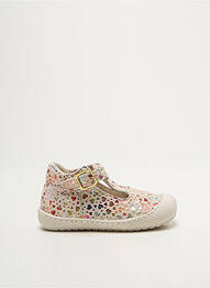 Bottillons fermeture boucle(s) bout rond beige BOPY fille