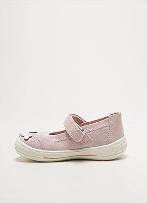 Ballerines semelle amovible bout rond rose SUPERFIT fille