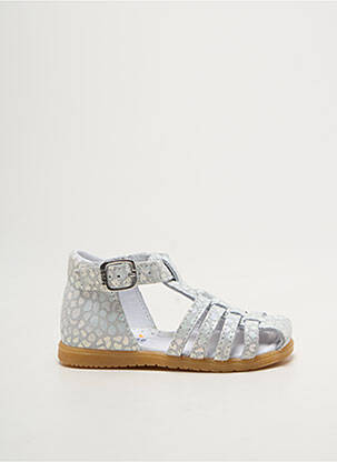 Sandales/Nu pieds gris BOPY fille